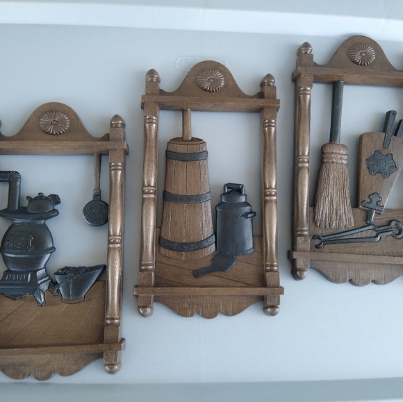 Vintage 1974 Homco Wall Decor
